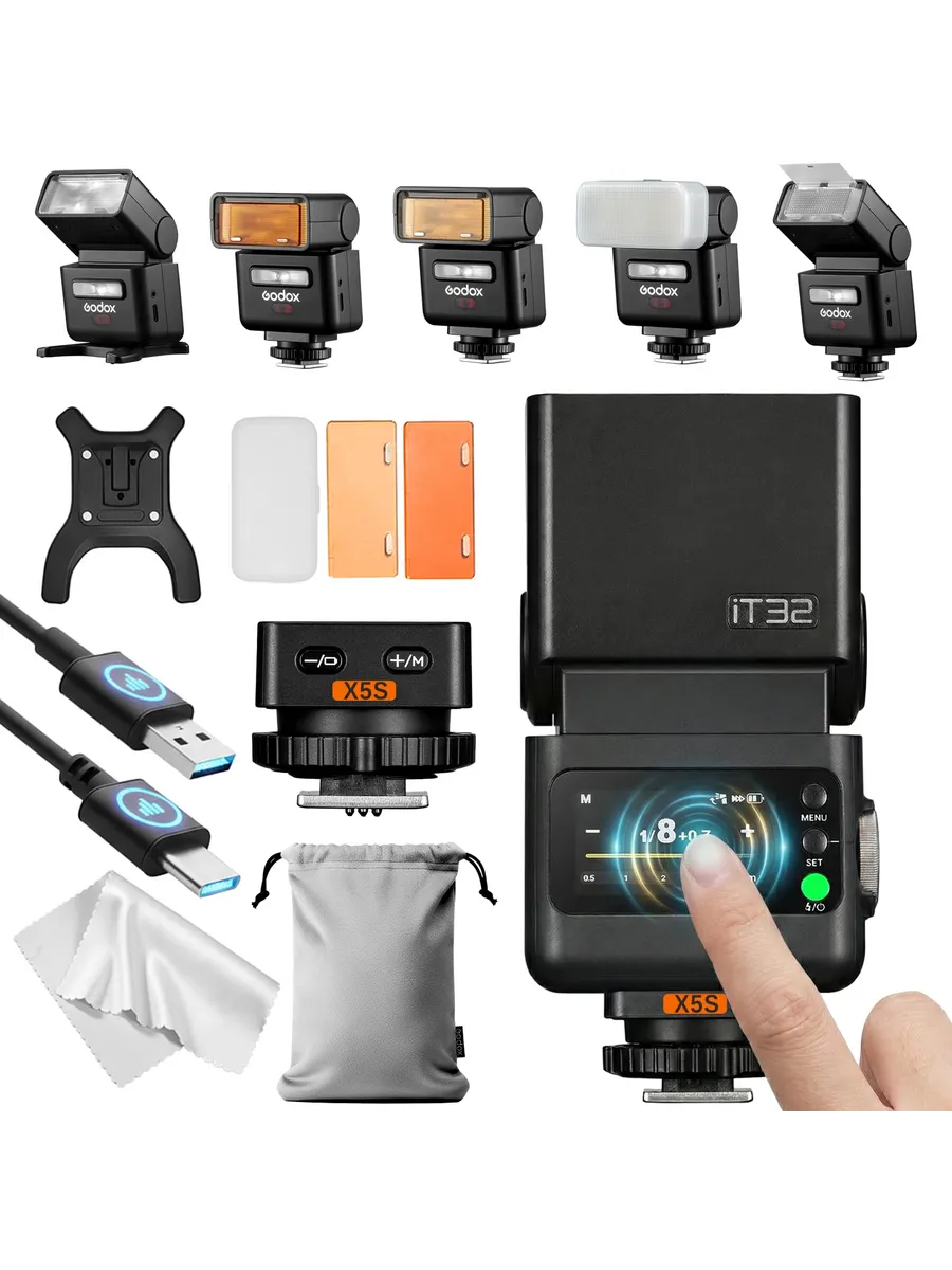 Вспышка Godox iT32 с триггером X5S для Sony