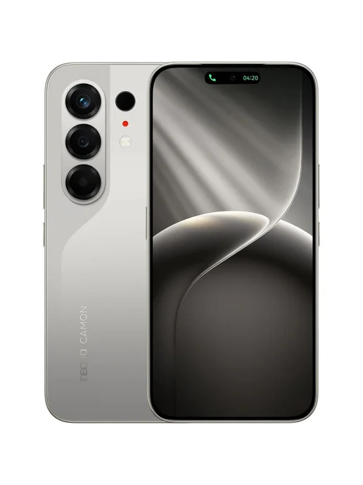 Смартфон TECNO Camon 50 12/256 ГБ, серебристый
