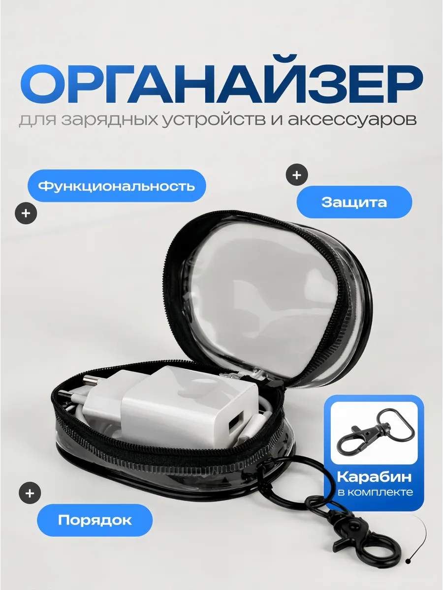 Органайзер для зарядного устройства и проводов