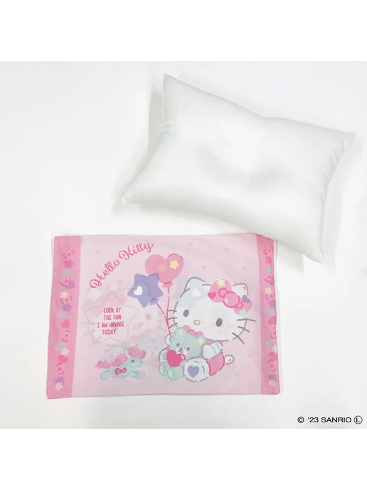 Подушка детская Hello Kitty 28x39 см хлопок, 28x39 см, фото 6