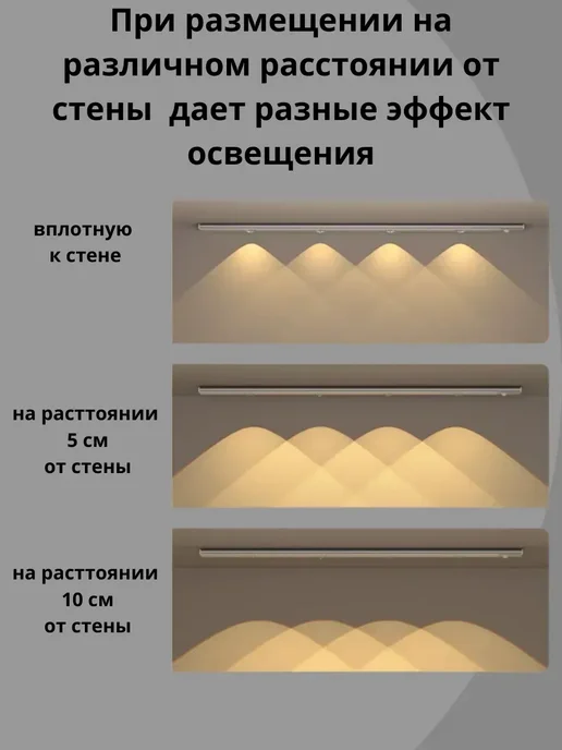 SI DRAGON о Светильник светодиодный магнитный 40 см, белый, фото 4