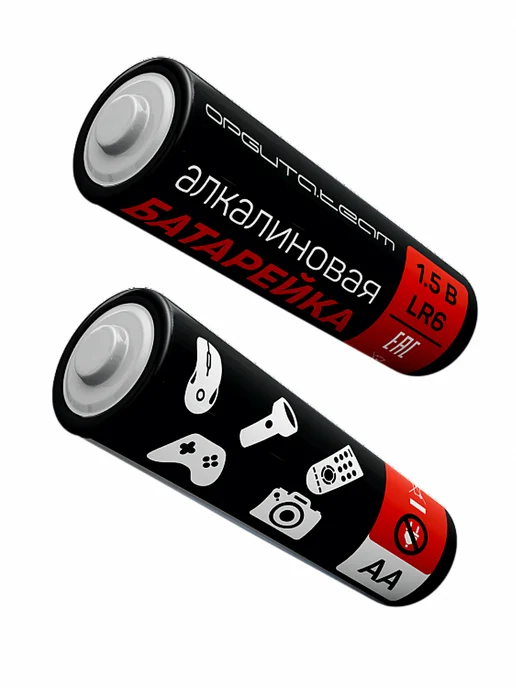 Орбита Батарейка тайм алкалиновые пальчиковые АА LR6, вариант, фото 5