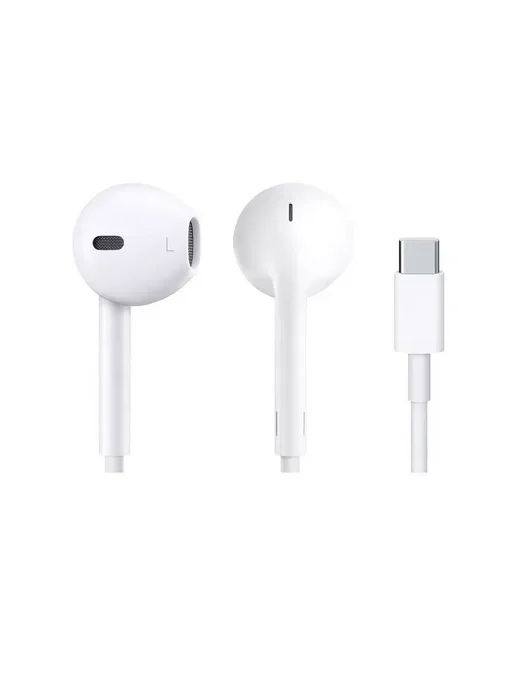 Apple Наушники EarPods разъем USB-C модель A3046, белый, фото 3