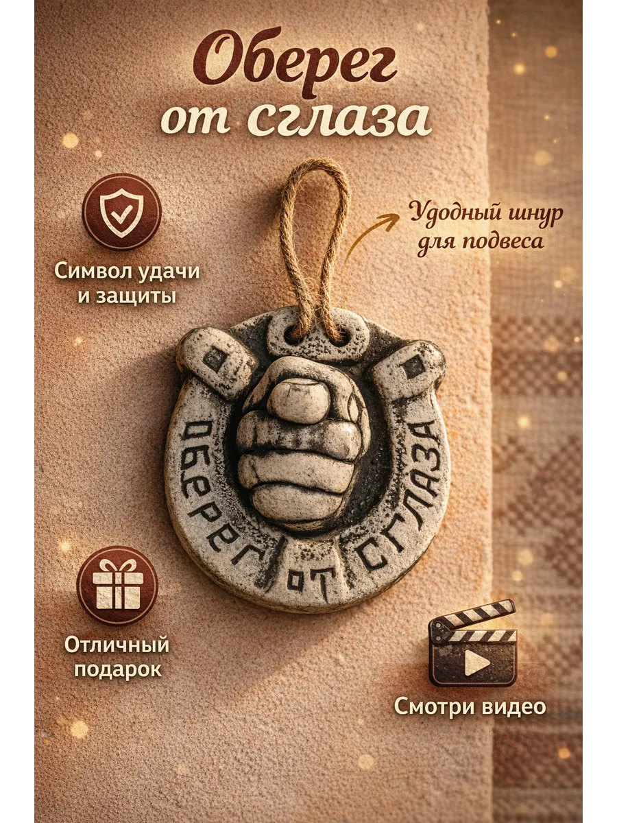 Оберег для дома подкова