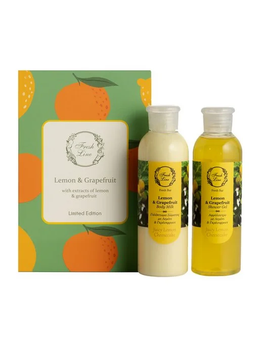 Fresh Line Набор для ухода за телом с экстрактами лимона и грейпфрута, вариант, фото 2