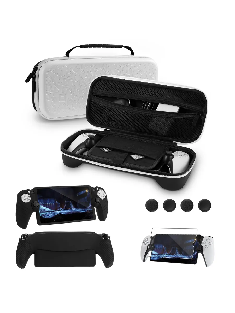 Комплект аксессуаров для PSP и PS Portal: чехол, силикон, пленка