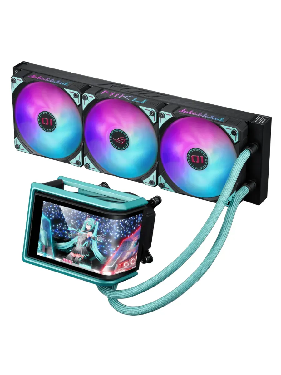 Система охлаждения ROG RYUO IV 360 ARGB Hatsune Miku Edition