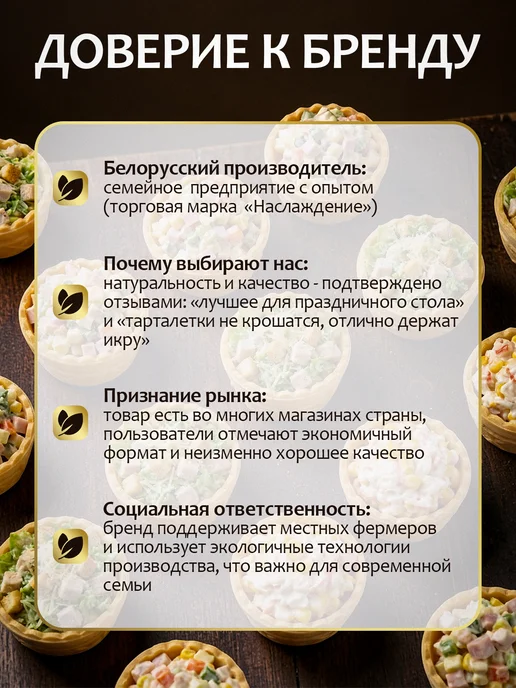 Delice Вафельные тарталетки "Солнышко" 32 шт, 32 шт, фото 5