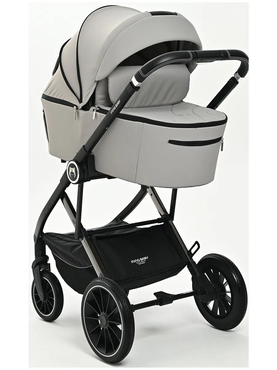 Коляска 2 в 1 KR350 light grey