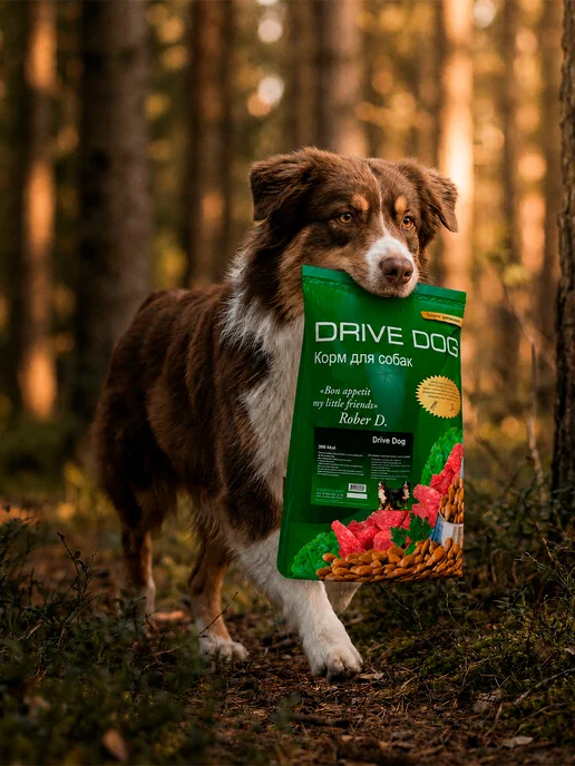 Сухой корм Drive Dog Hypoallergenic Белой для собак, рыба, 5 кг, фото 4