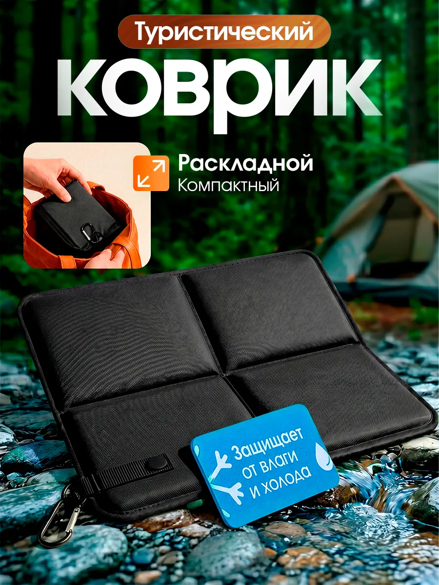 Коврик походный туристический складной