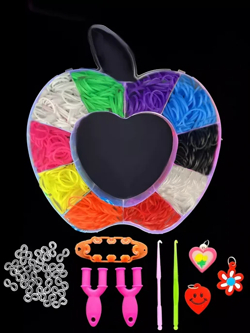 Color KIT Резинки для плетения браслетов, вариант, фото 4