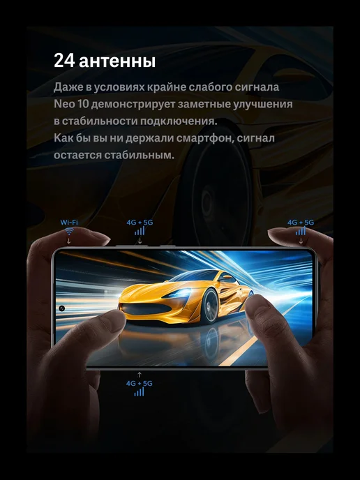Смартфон vivo Iqoo Neo 10 11/256 ГБ, белый, фото 5
