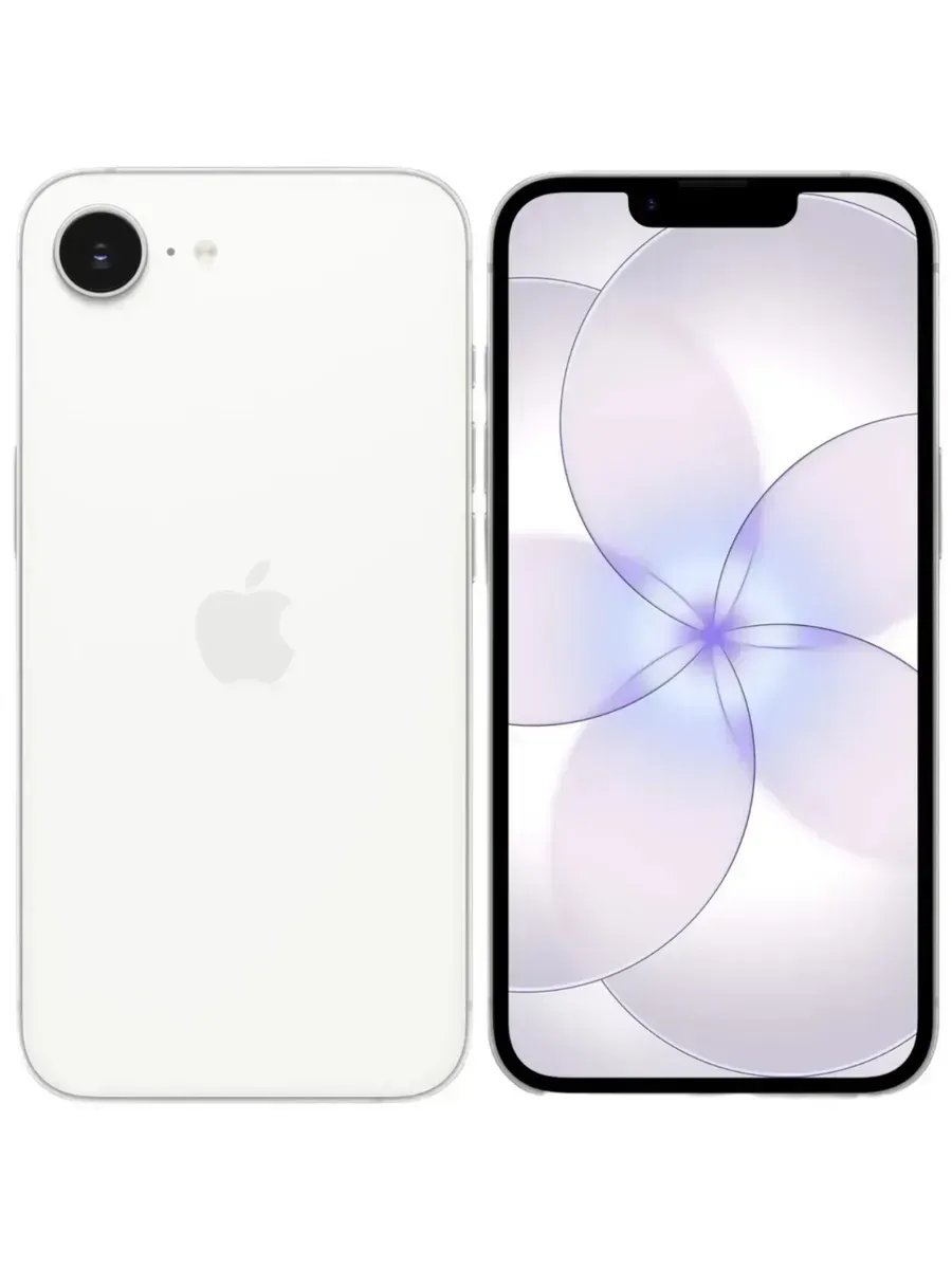 Смартфон iPhone 17е 256 White Only Esim