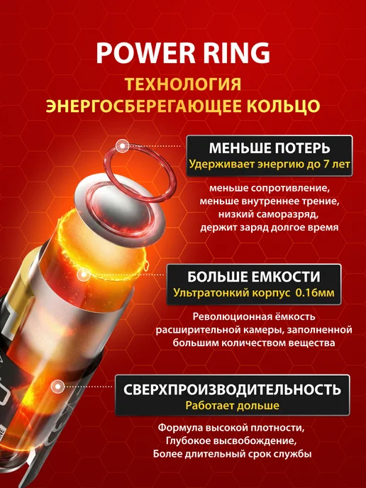 NANFU Средние щелочные батарейки C, 2 штуки, 2 шт, фото 4