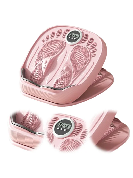 Планка для растяжки и приседаний, складная, pink, розовый