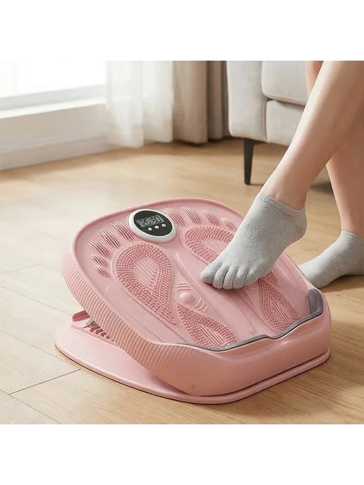 Планка для растяжки и приседаний, складная, pink, розовый, фото 4