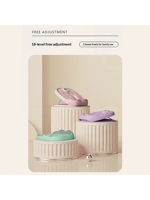 Планка для растяжки и приседаний, складная, pink, розовый, фото 7