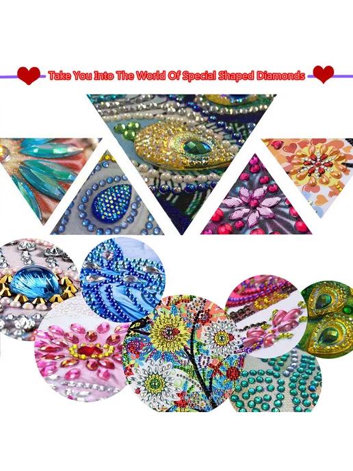 Джамбо Санта Diamond Painting Деревянный календарь для дома, вариант, фото 5