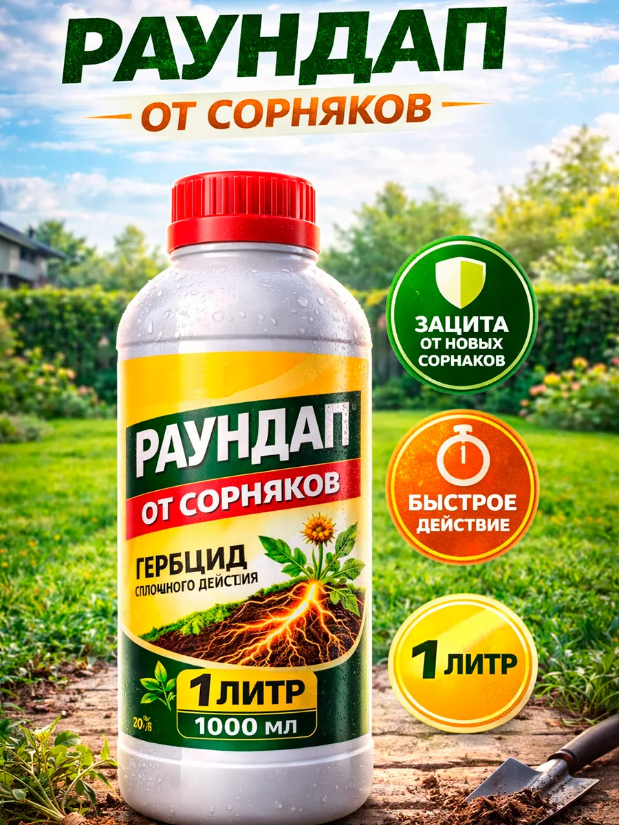 Раундап средство от сорняков гербицид