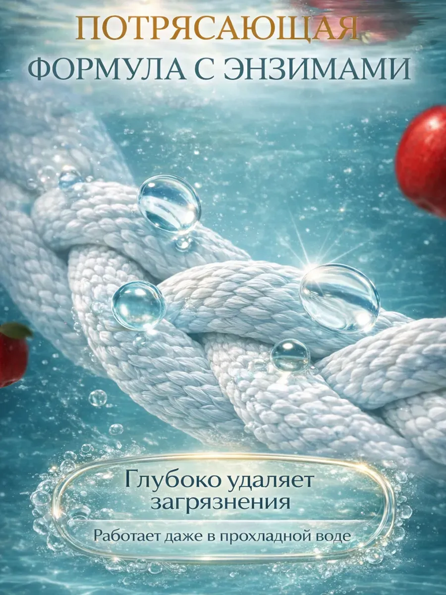 Гель для стирки MARY5 л аромат пиона фото 3