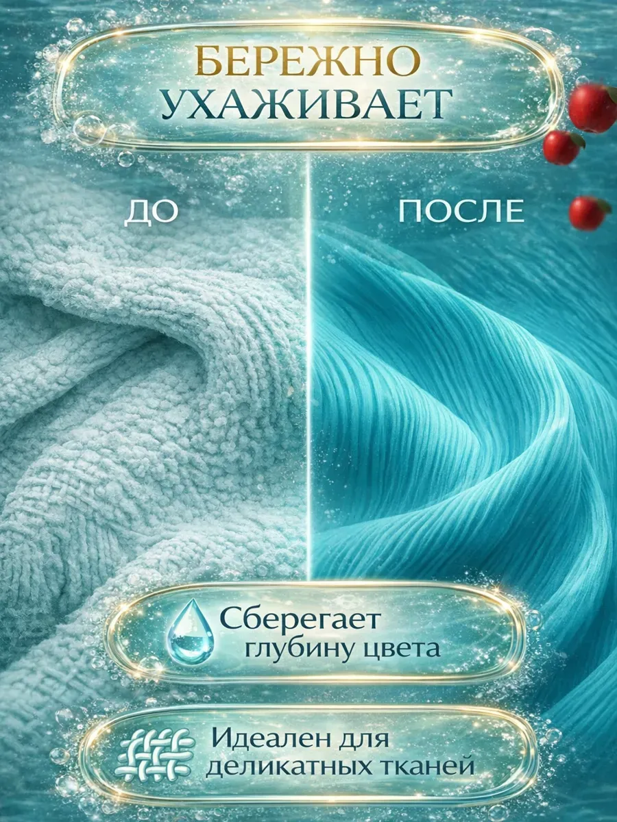 Гель для стирки MARY5 л аромат пиона фото 4