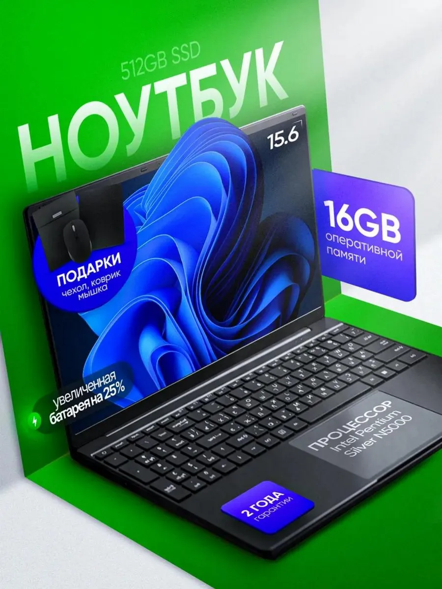 Ноутбук для работы и учебы мощный