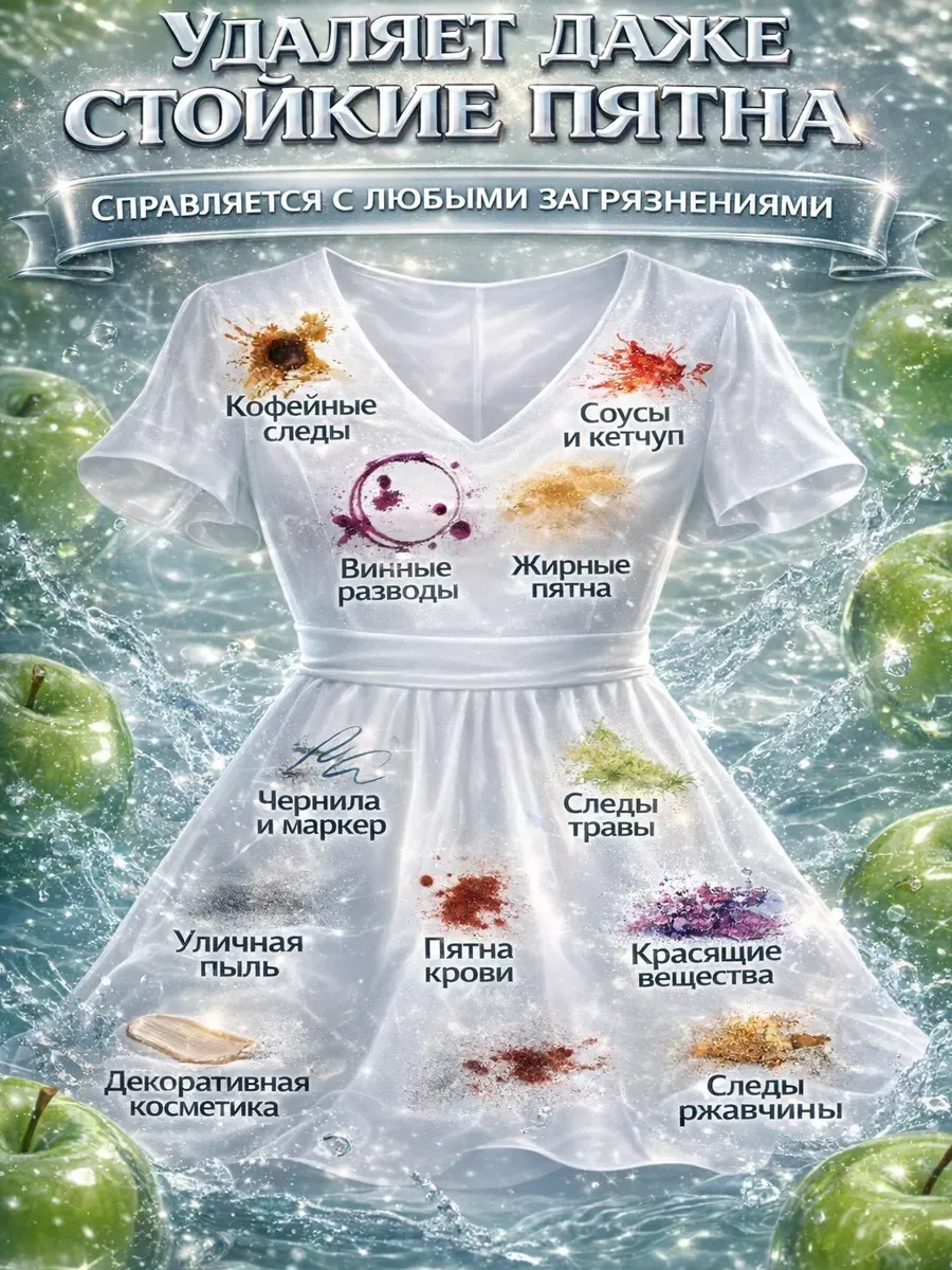 Гель для стирки GLANZ 5 л аромат пиона фото 4