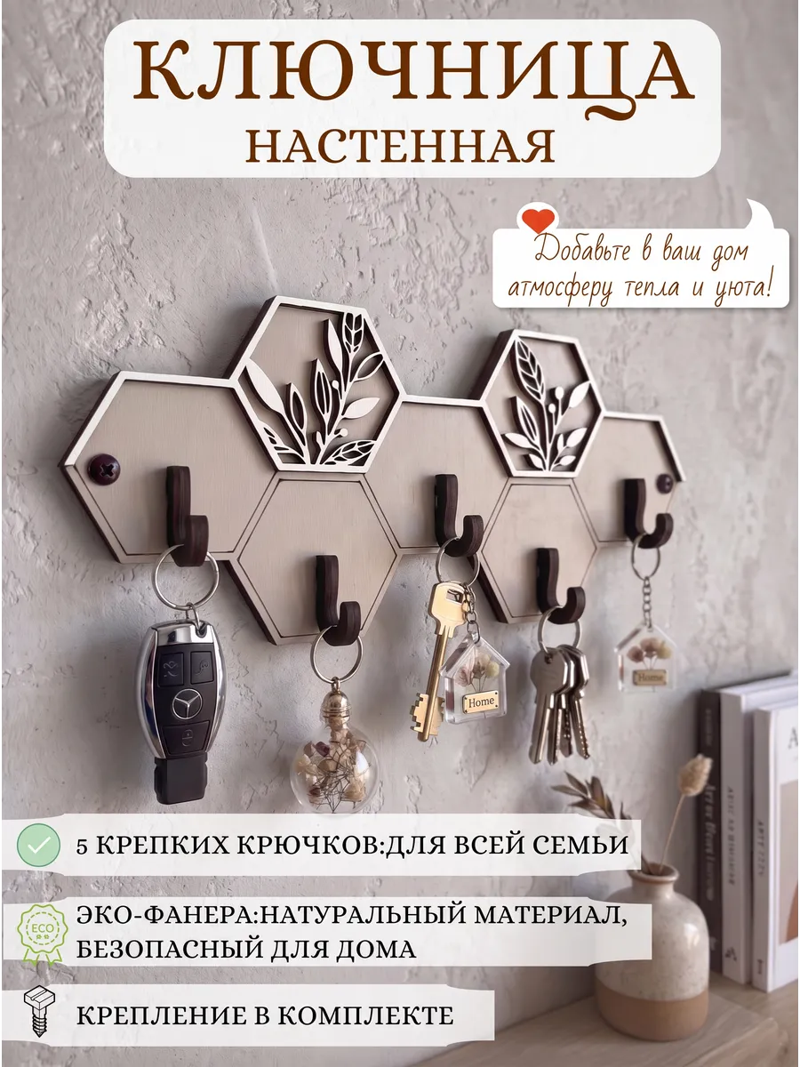 Ключница настенная в прихожую