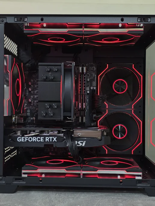 Techno РС Игровой компьютер Форс B1 Intel i5-12400F RTX 5060, черный, фото 8