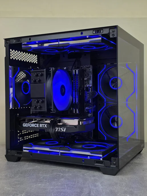 Techno РС Игровой компьютер Триумф Ryzen 5 7500F RTX 5060, черный, фото 8