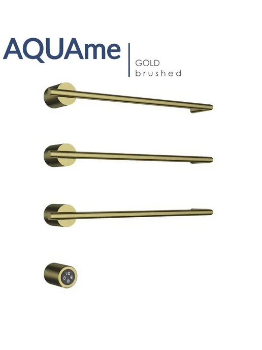 AQUAme Полотенцесушитель электр c терморегуляторм AQM3143BG, вариант, фото 3