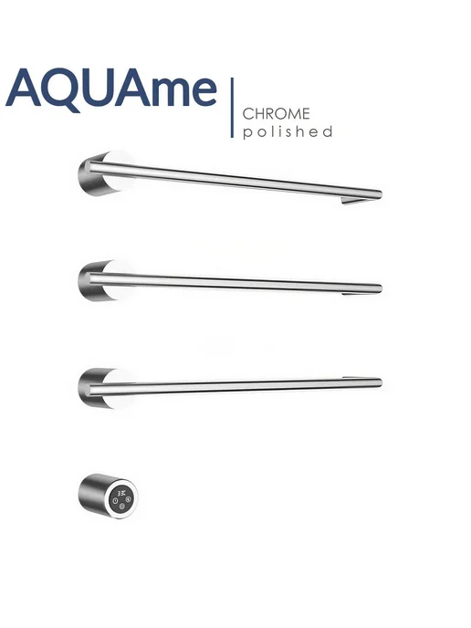AQUAme Полотенцесушитель электр c терморегуляторм AQM3143CR, вариант, фото 3