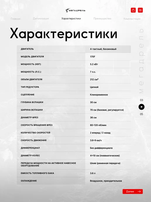 КАДВИ Мотоблок Ока МБ-1Д2 М10 А 7 л.с, 7 л, фото 4