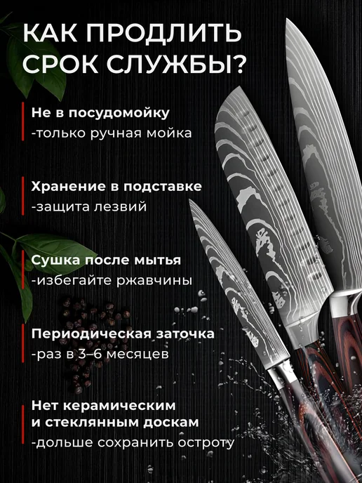 OZX Нож топорик кухонный с деревянной ручкой для рубки мяса, серый, фото 5