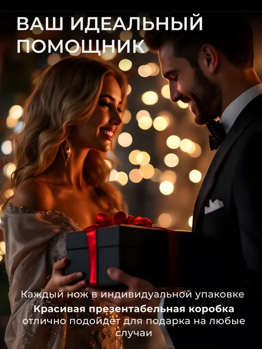 OZX Нож топорик кухонный с деревянной ручкой для рубки мяса, серый, фото 6