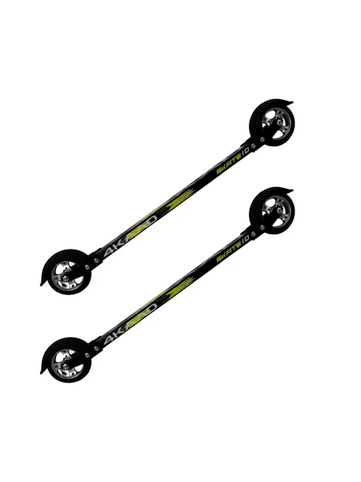 4KAAD Лыжероллеры коньковые SKATE 10 PRO, черный