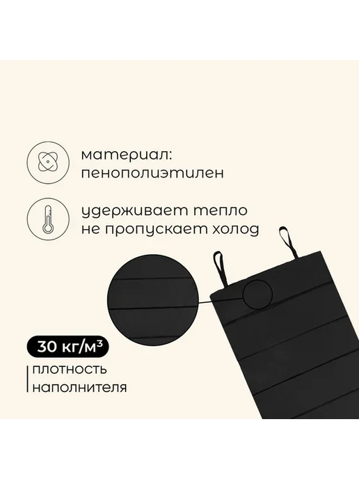 Компактный складной коврик для путешествий, вариант