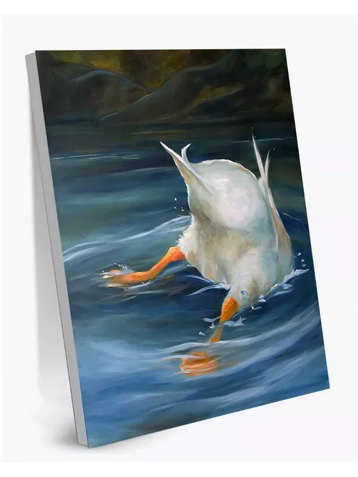 000 Art Hobby Home Картина по номерам Ныряльщик 40х50 см, 40x50 см