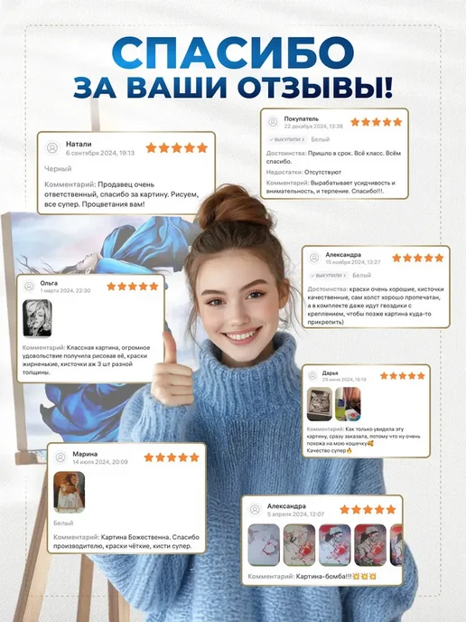 000 Art Hobby Home Картина по номерам Ныряльщик 40х50 см, 40x50 см, фото 6