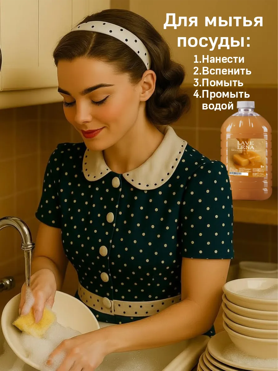 Хозяйственное жидкое мыло 5 л фото 3