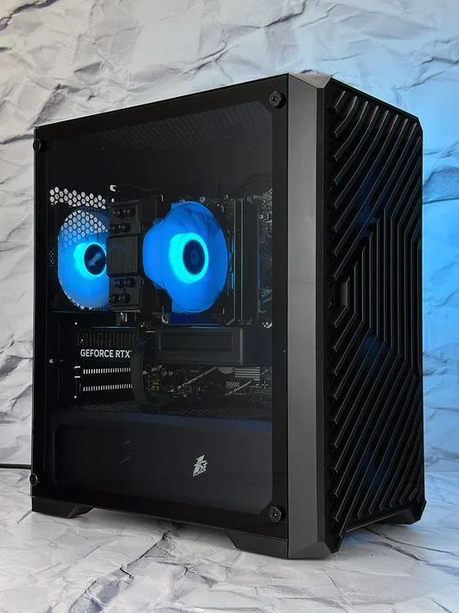 PC4Games Игровой компьютер Ryzen 5 5500, RTX5060, черный, фото 2