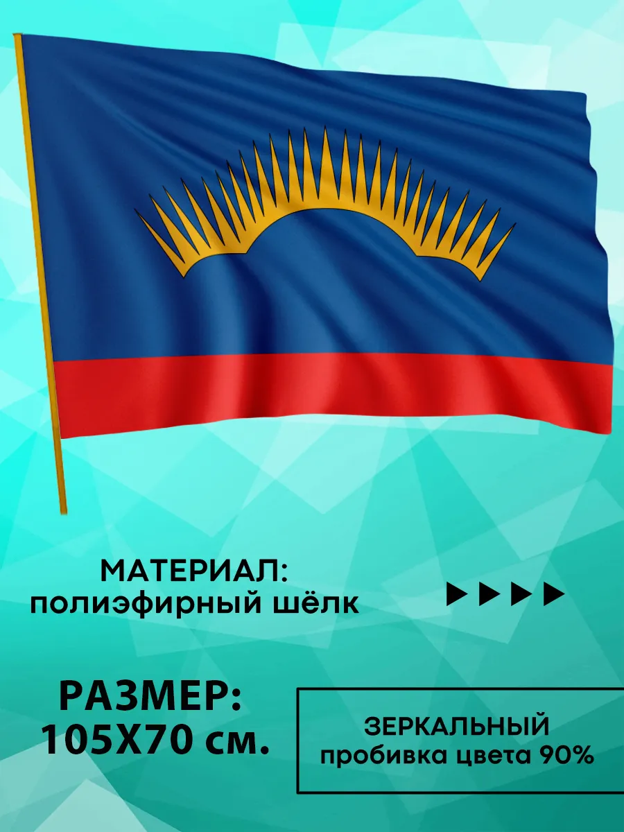 Флаг Мурманской области