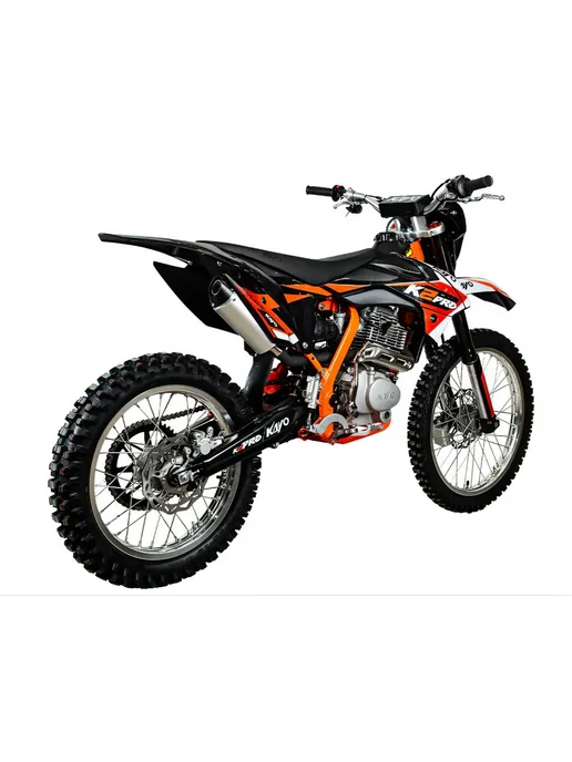 KAYO Мотоцикл кроссовый K2 PRO 21 18, оранжевый, фото 2