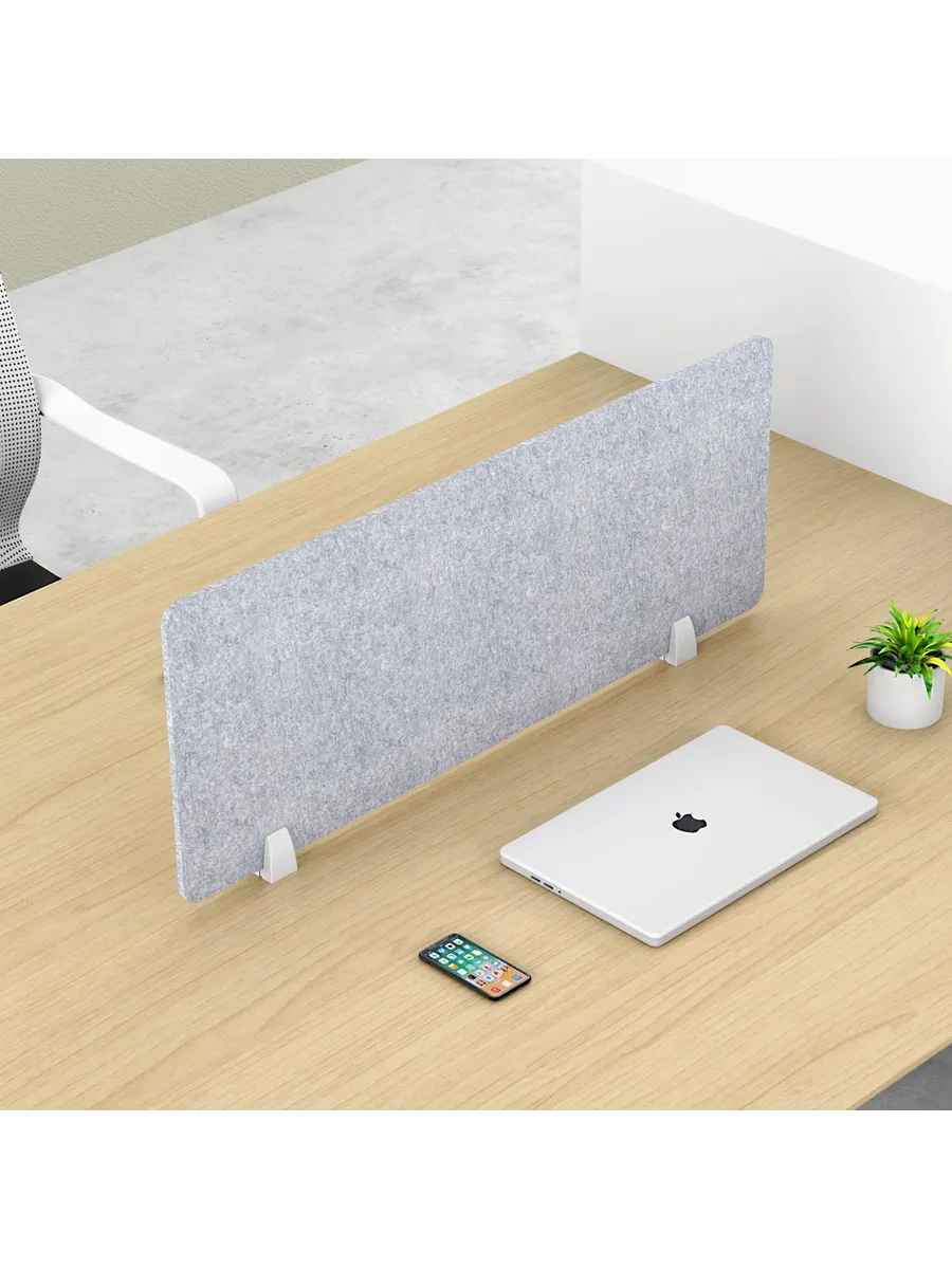 Защитный экран для офиса 80x30 см