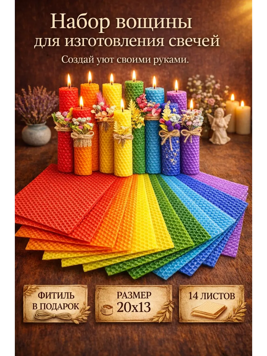 Вощина для свечей