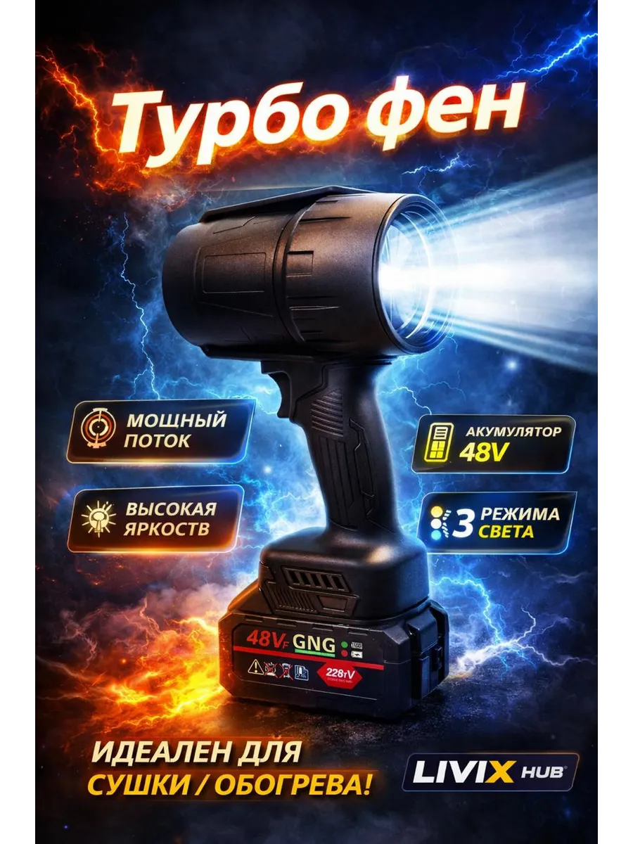 турбо фен для авто