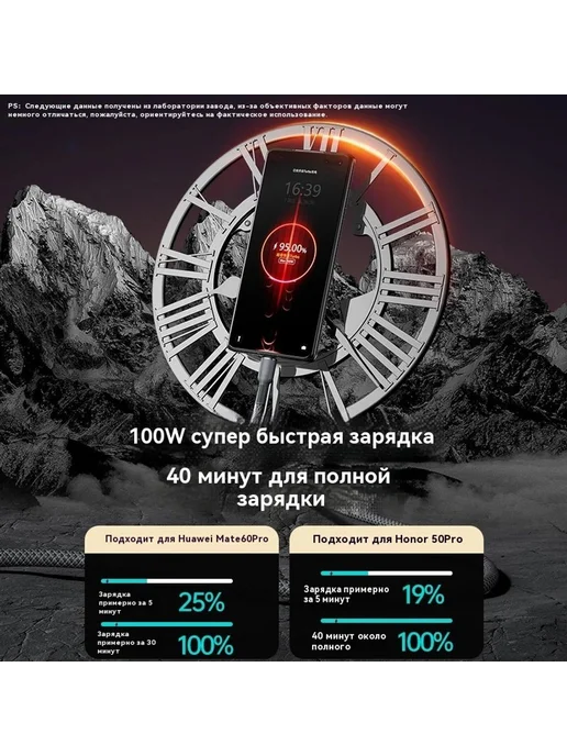 Кабель для передачи данных Дым синий 1,2 метра, 1,2 м, фото 2
