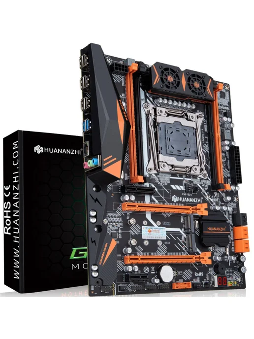 Huananzhi Материнская плата комплект,X99-BD4,Xeon E5 2696V4 ddr4, вариант, фото 3