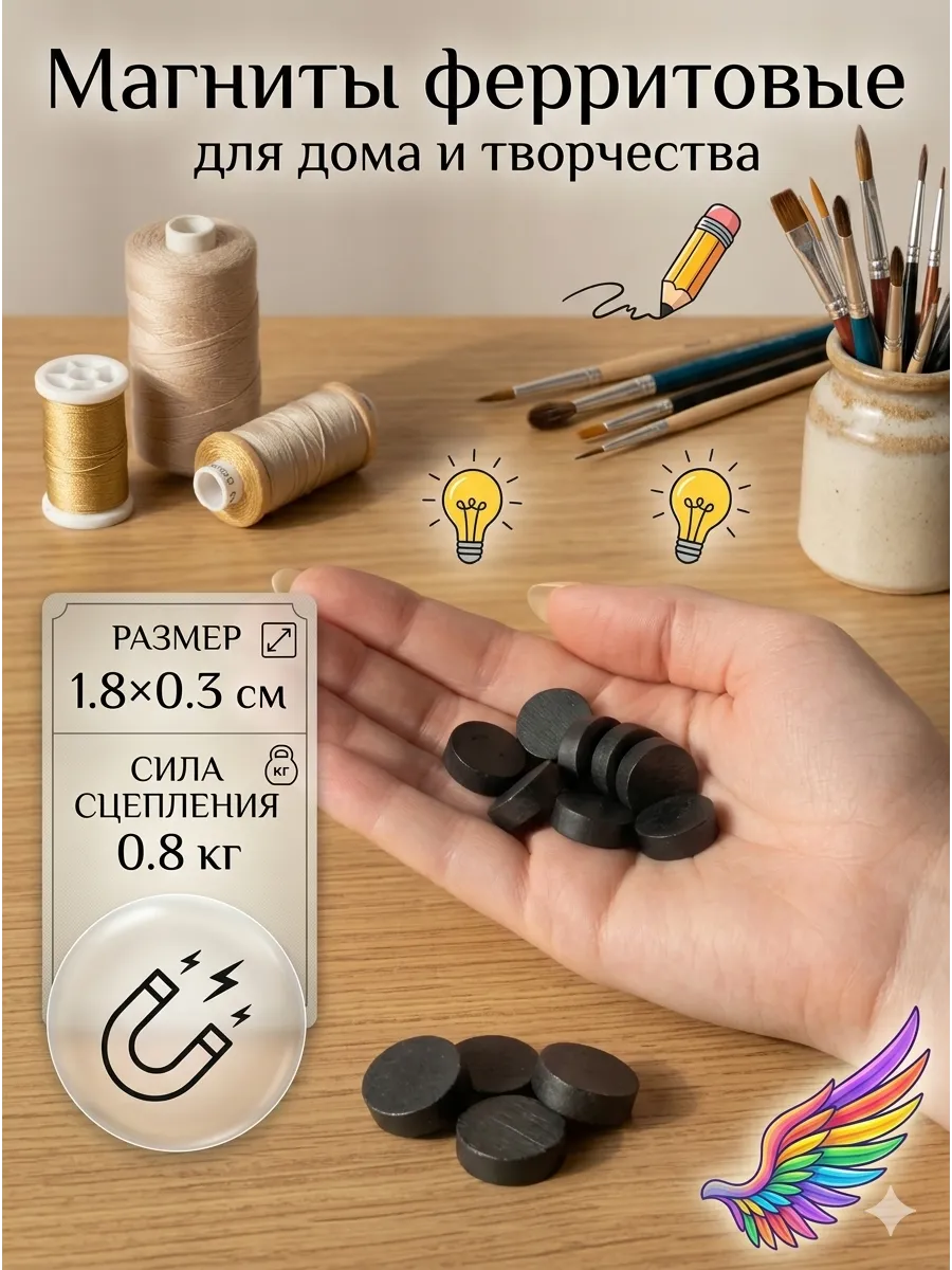 Ферритовый магнит технический